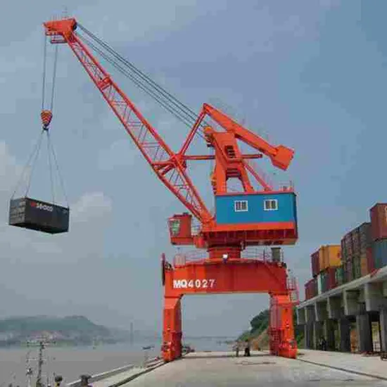 Thhi Mobile Harbor Crane 