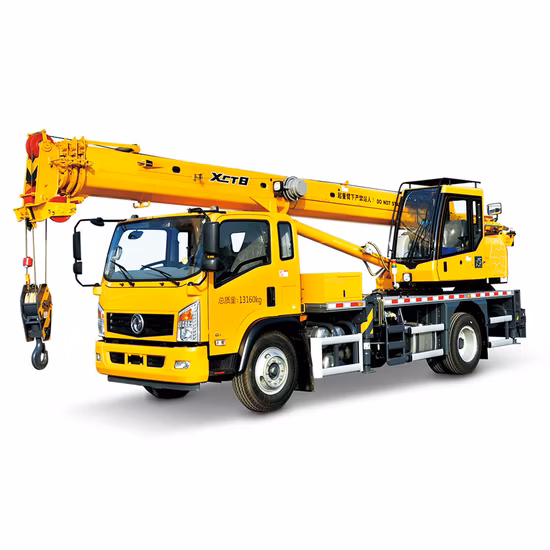 Grue de camion 8t Xct8 Xct8l4 de fabrication de machines de levage de Xuzhou en Chine